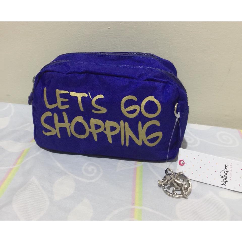 Authentic Kipling Dual Zipper Pouch Wallet Purse Shopee Philippines