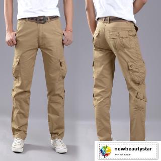 green and black cargo pants