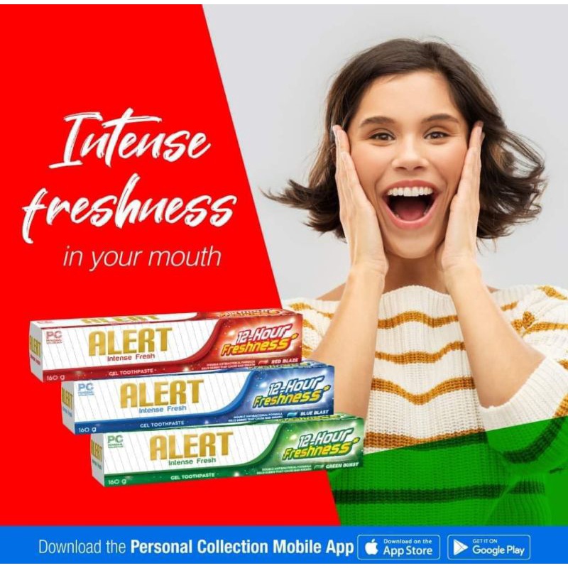 ALERT INTENSE FRESH 160G | Shopee Philippines