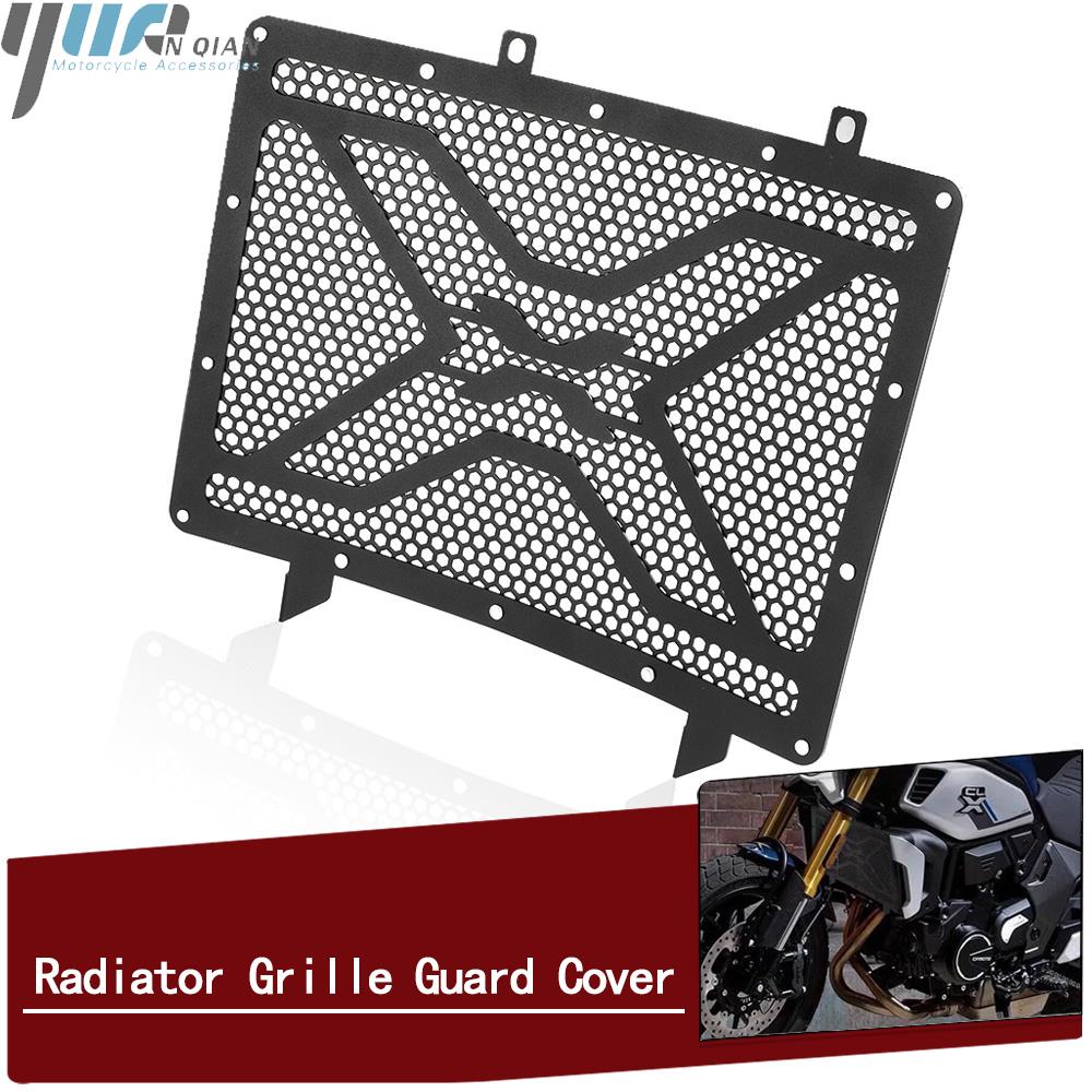 New Motorcycle Aluminium Radiator Grille Guard Cover Black FOR CFMOTO ...