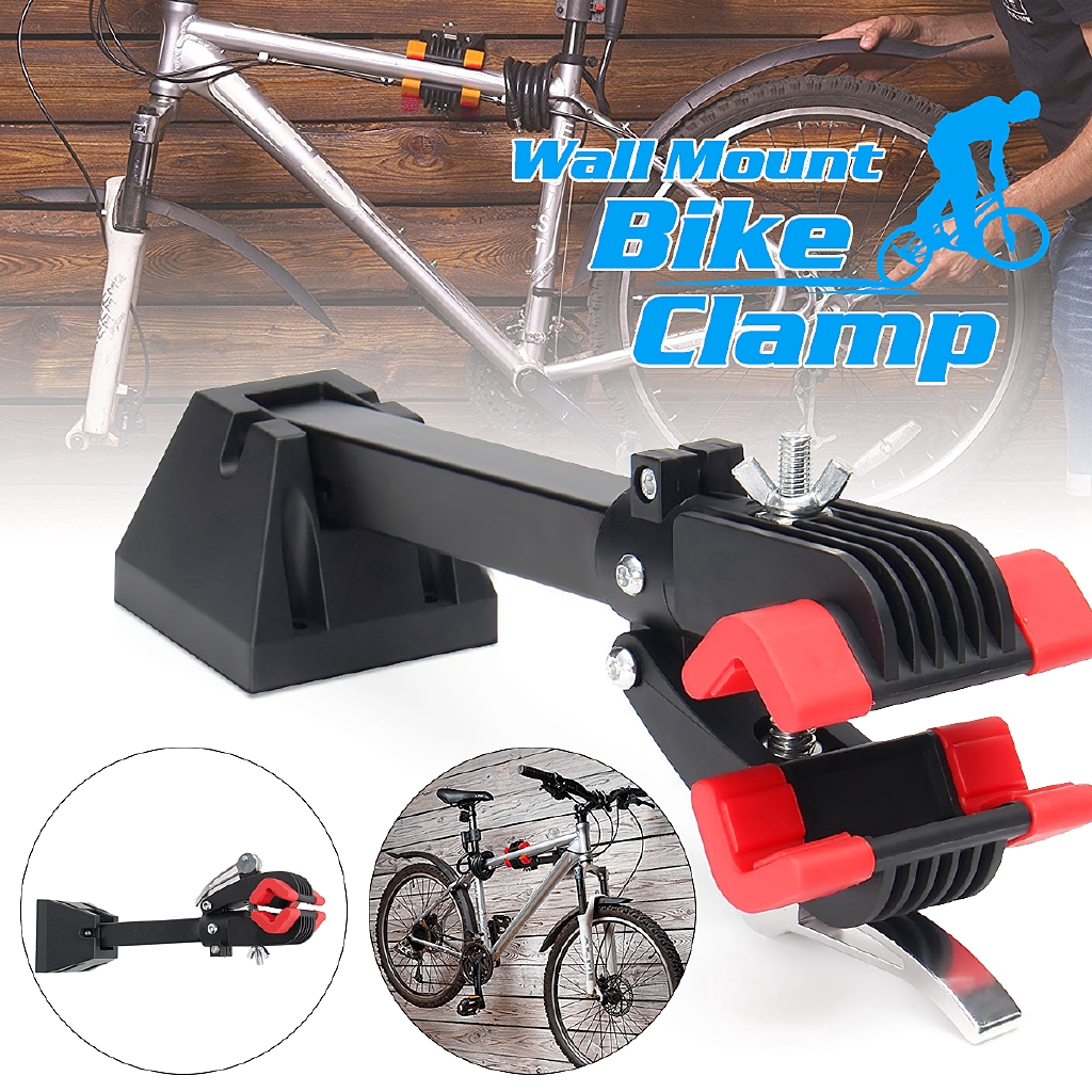 Wall Mount Bike Maintenance Folding Clamp MTB Repair Stand Shopee