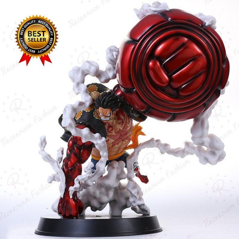 25cm One Piece Luffy Gear 4 Fourth Monkey D Luffy Big Hand Pvc Action Figures Op Luffy Zoro Sanji Collectibles Model Toys Shopee Philippines