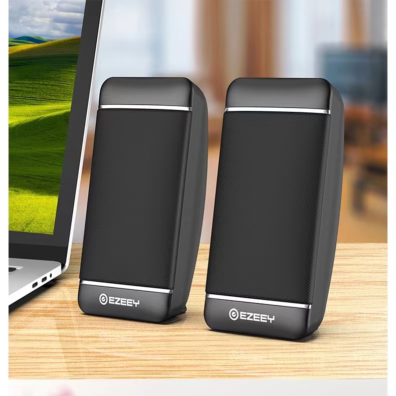 Desktop Computer Speaker Wired Multimedia Sound Box Subwoofer Mini