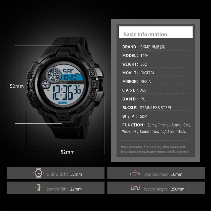 skmei watch 1251 manual