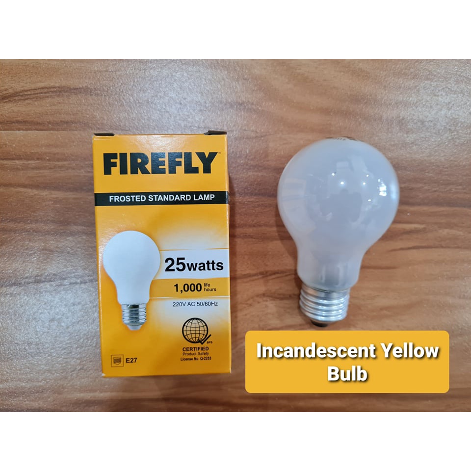Incandescent Bulb Firefly Yellow Bulb Pang sisiw for chick 25watts E27
