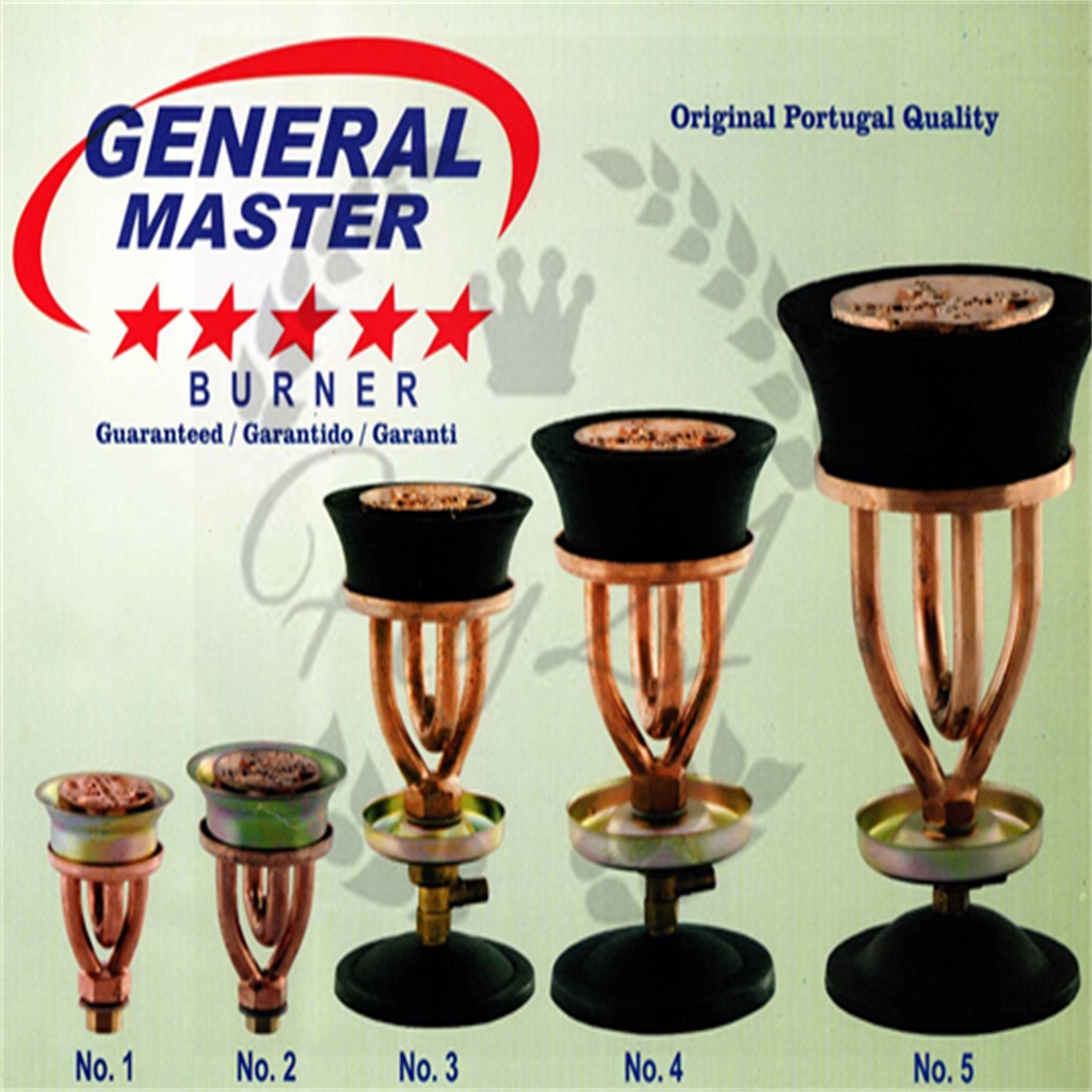 GENERAL MASTER Stove Burner 1/2/3/4/5 for Kerosene Stove ( Stove Parts