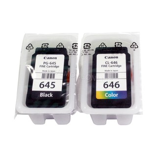 New Orig Canon ink PG-645 & CL-646 for TS3160 MG2460 ...