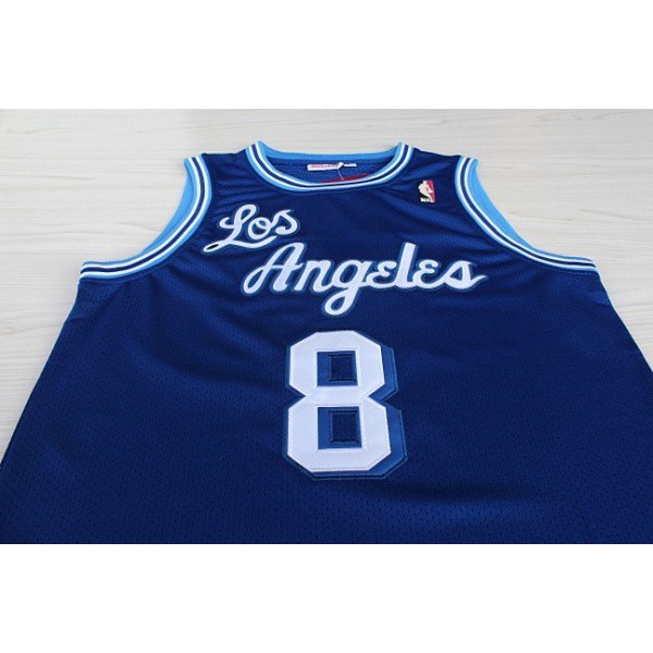 kobe bryant blue lakers jersey