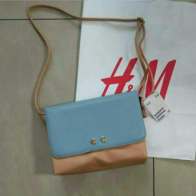 black sling bag h&m