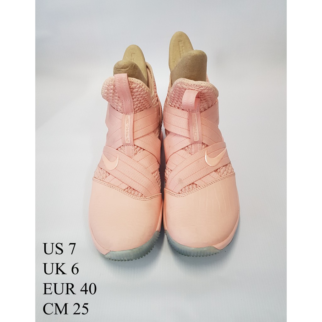 lebron pink basketball shoes