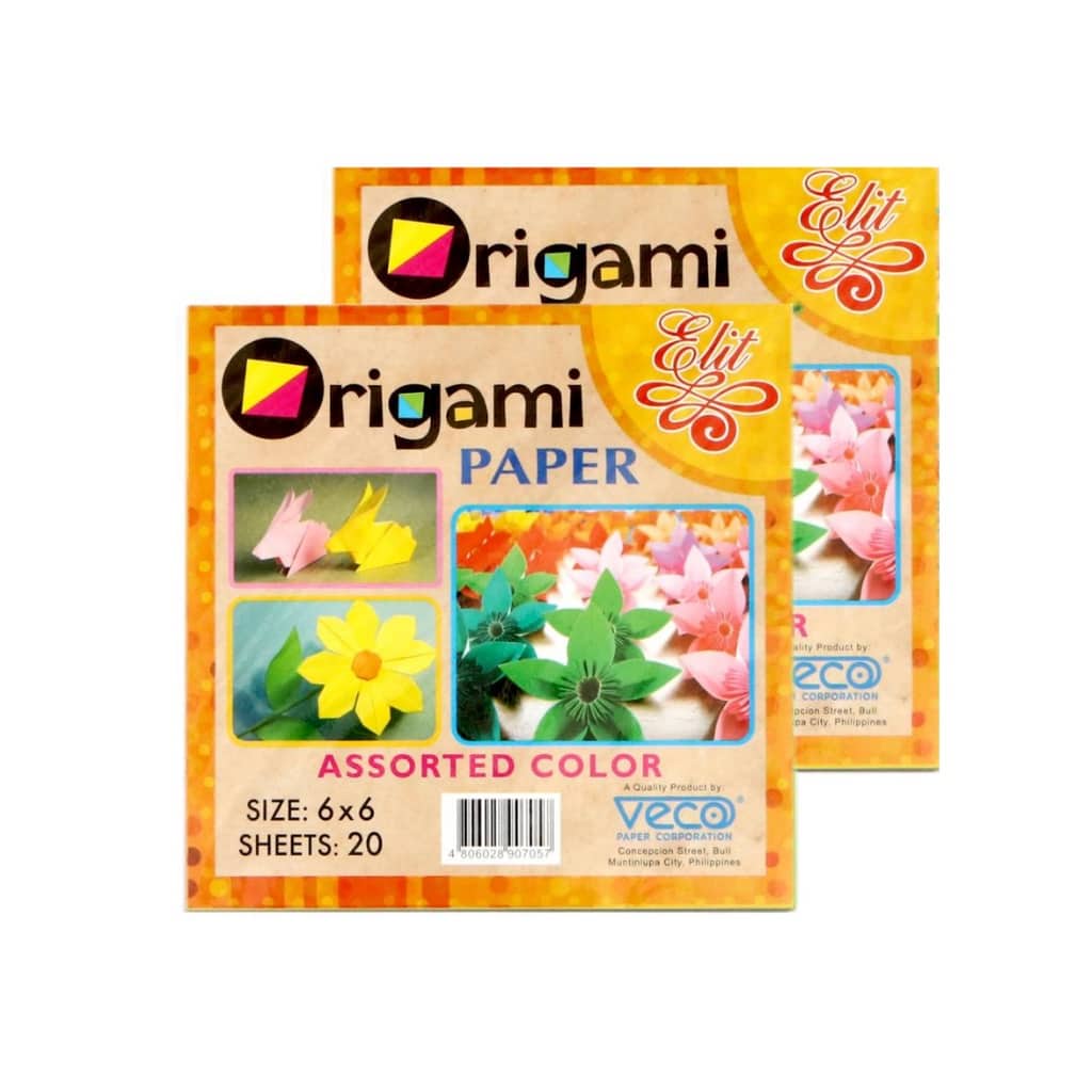 PREMIUM ORIGAMI PAPER VECO ELIT 20 SHEETS PER PACK | 6X6 INCHES ...