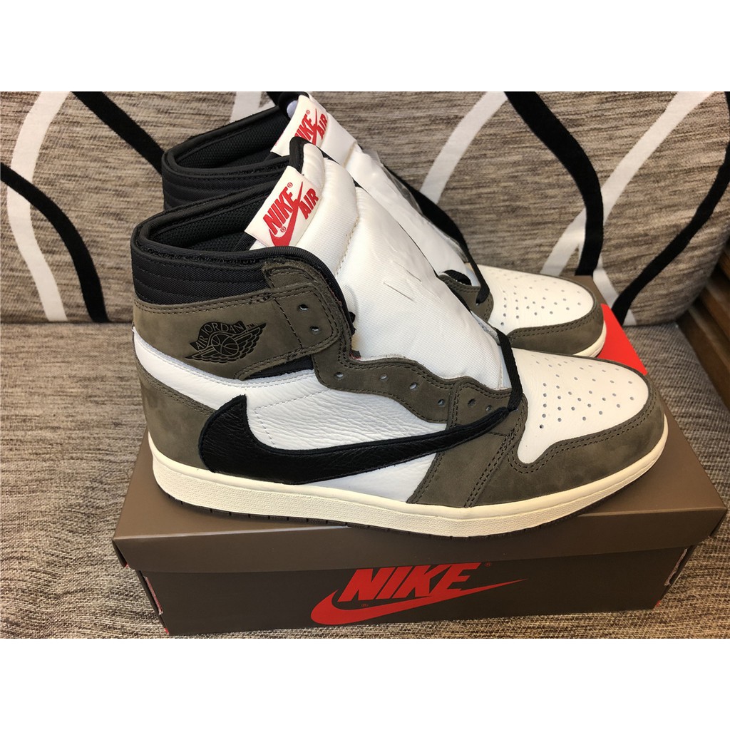 xiaoweei.ph】PK GOD Air Jordan 1 Hi OG x Travis Scott sneaker | Shopee  Philippines