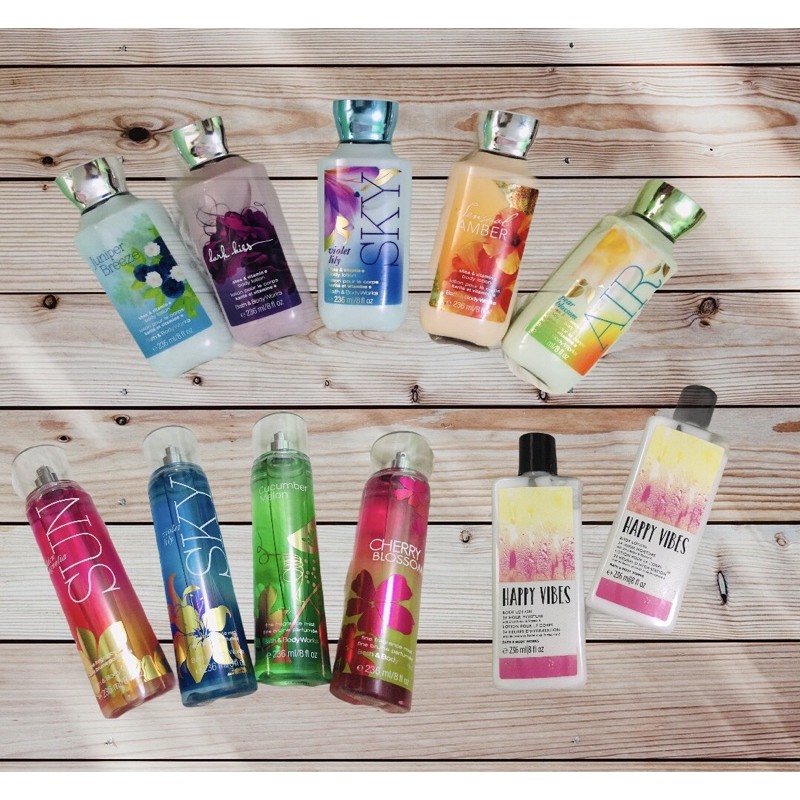 Baths and Body Lotion And Mist ( JMU Collections ) Shopee Philippines