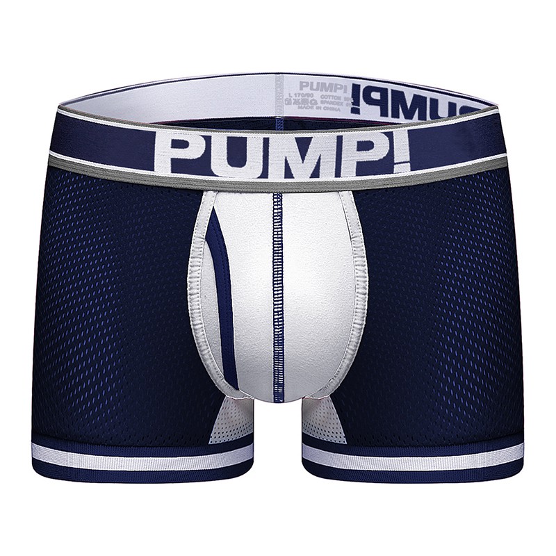 [ORLVS]PUMP Boxers Men Soft Underwear 100% Cotton Men 1Pcs Fashion ...