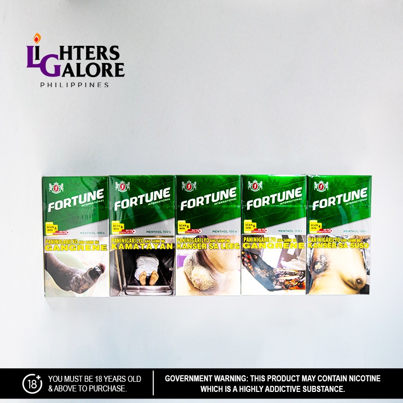 Lighters Galore FORTUNE EXTRA MENTHOL 100'S (REAM) Shopee Philippines