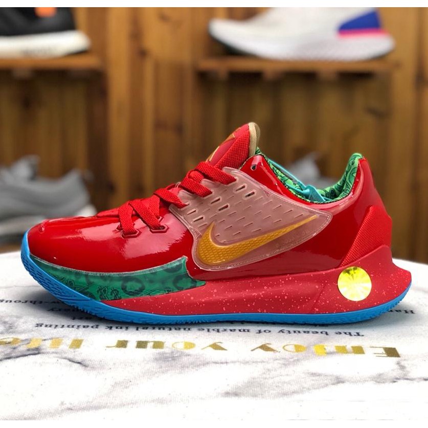 Nike Kyrie 5 Basketball Shoes University Red Black Sz 10.5