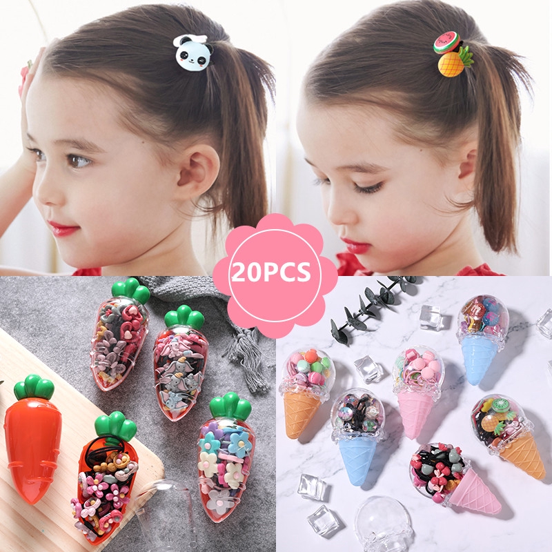 little girl hair rubber bands