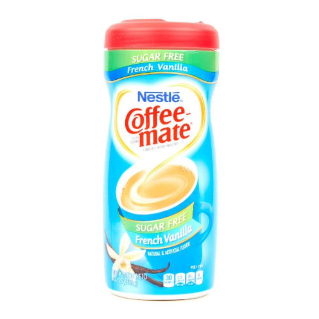 Nestle Coffee Mate French Vanilla Sugar Free 289 1 G Shopee Philippines