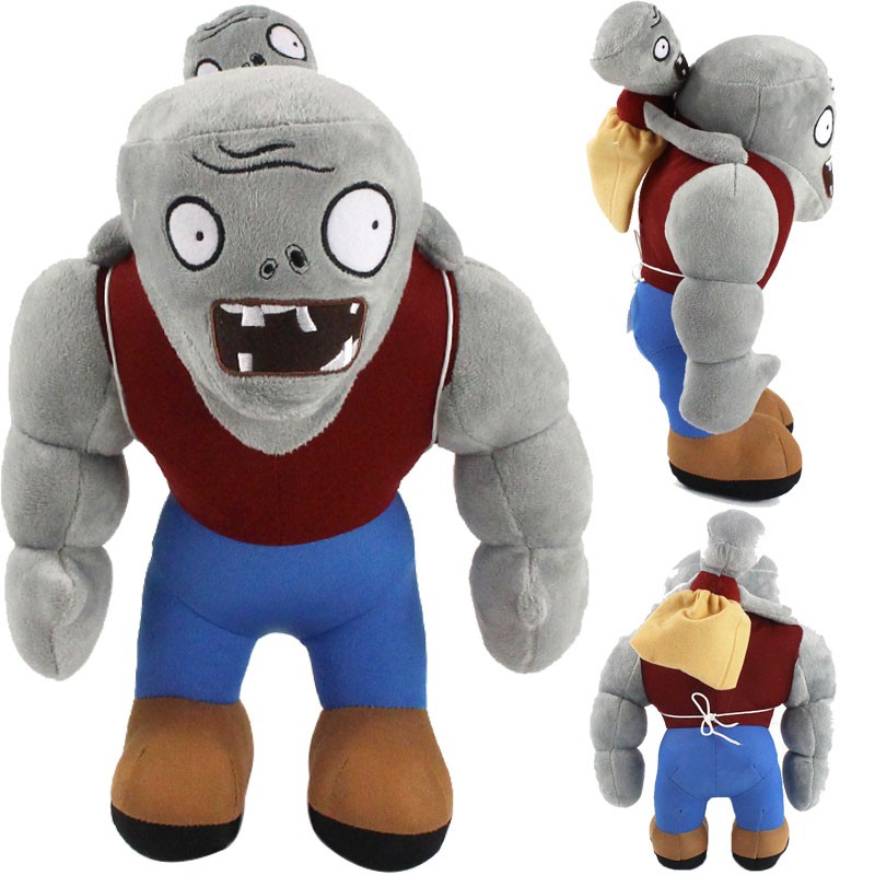 Cartoon Plants VS Zombies Gargantuar Zombie Plush Toys PVZ Plush Soft ...