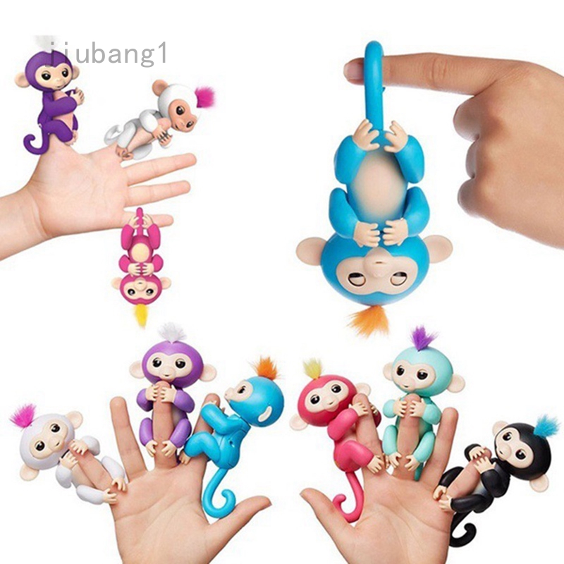 Colorful Finger Monkey Children S Toys Baby Monkey Interactive Baby Pet Toy Smart Pet Finger Monkey Shopee Philippines