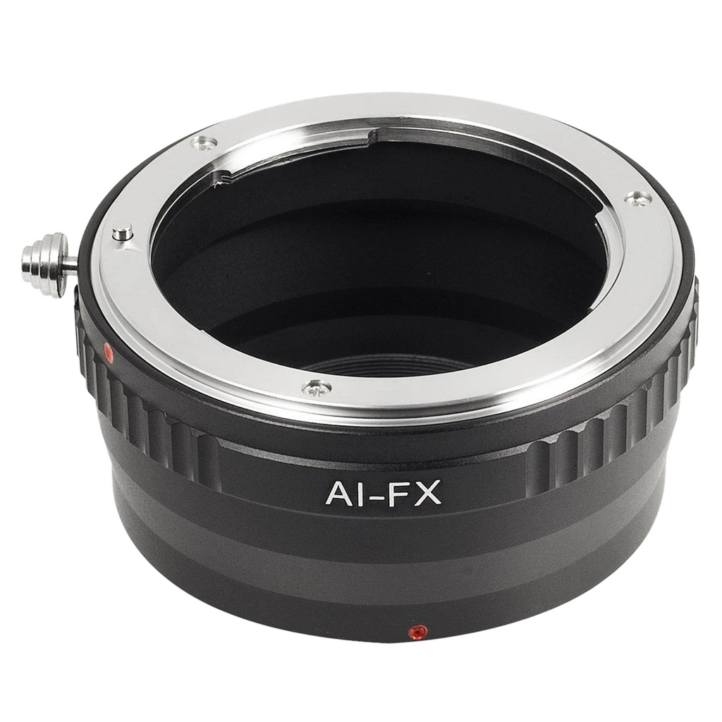 Black Lens Adapter For Nikon F AI Lens to Fujifilm X Mount Camera Fit