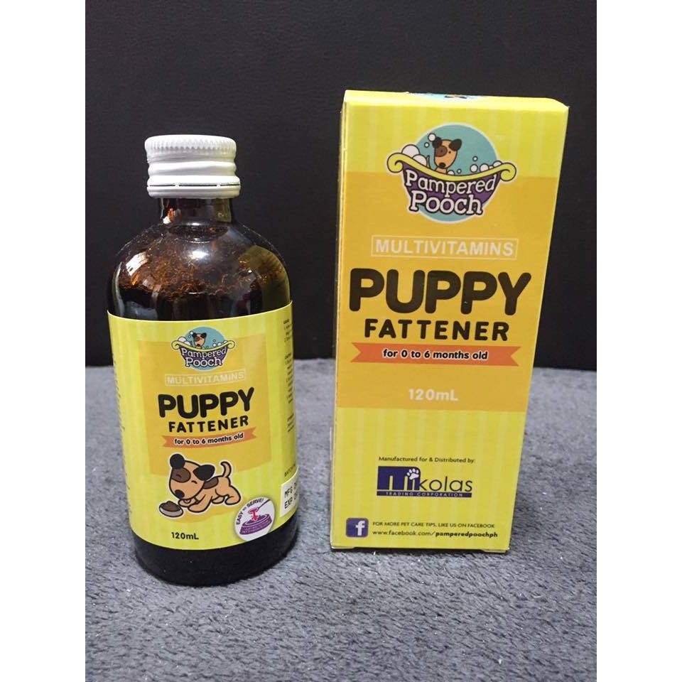 vitamins for 2 months old puppy