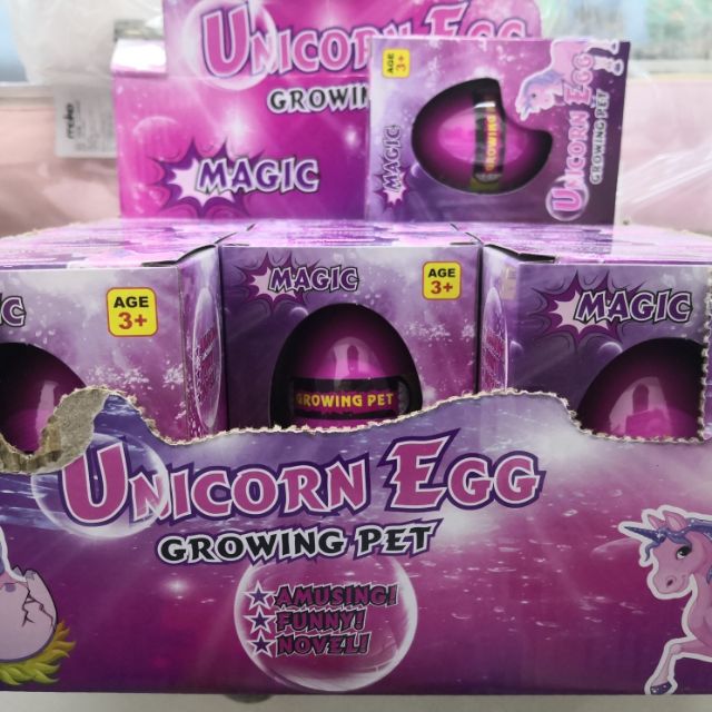 growing hatching unicorn