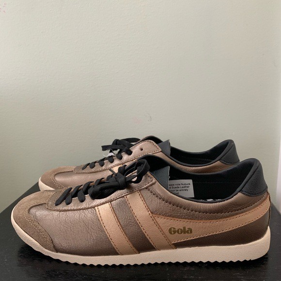 gola silver trainers