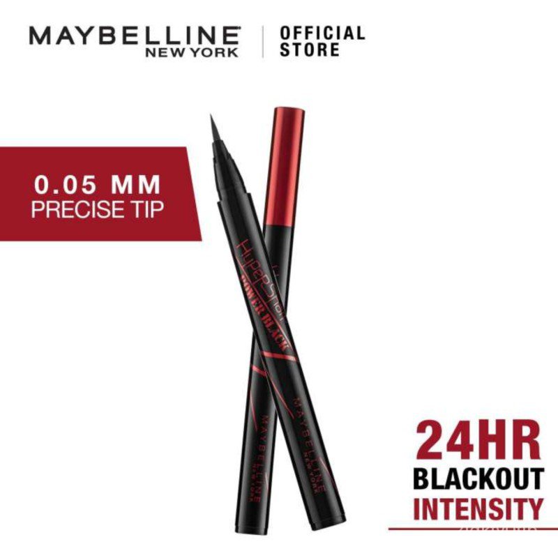 Maybelline Hypersharp Power Black Liquid Eyeliner Black (Waterproof) Shopee Philippines