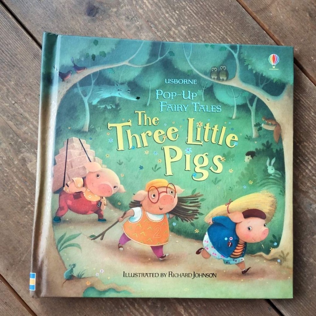 Usborne Pop-Up THREE LITTLE PIGS (Pop-up Fairy Tales) | Shopee Philippines