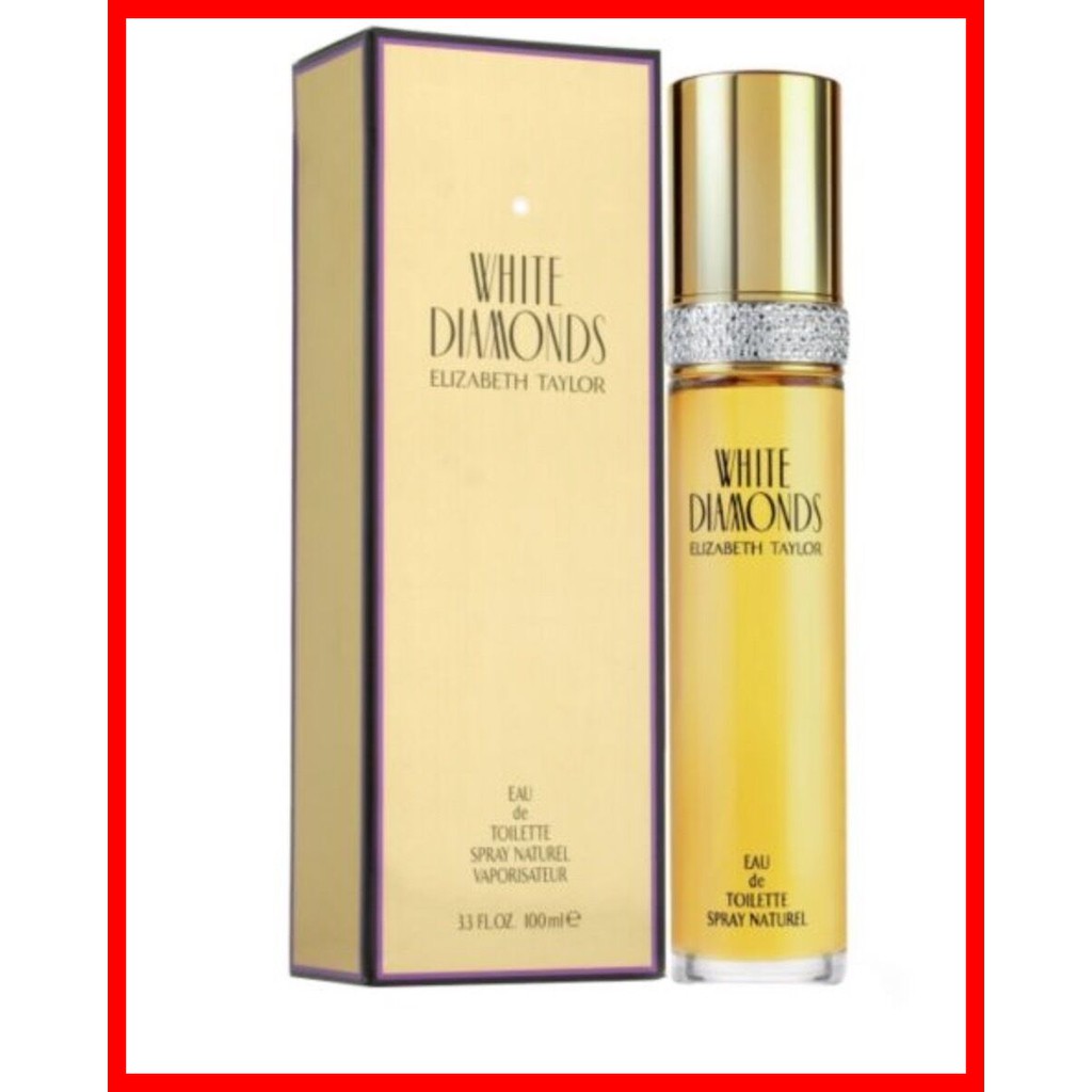 elizabeth taylor white diamonds 100ml gift set
