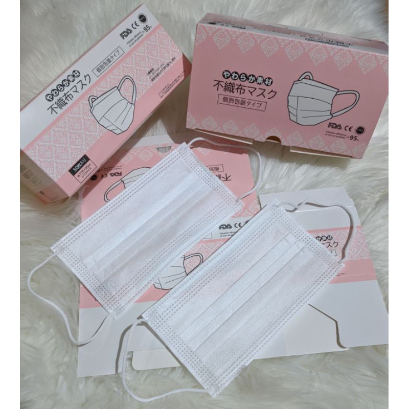 Disposable Face Mask Japan Made 3 Ply White Shopee Philippines