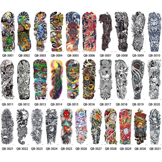 temporary tattoo shopee