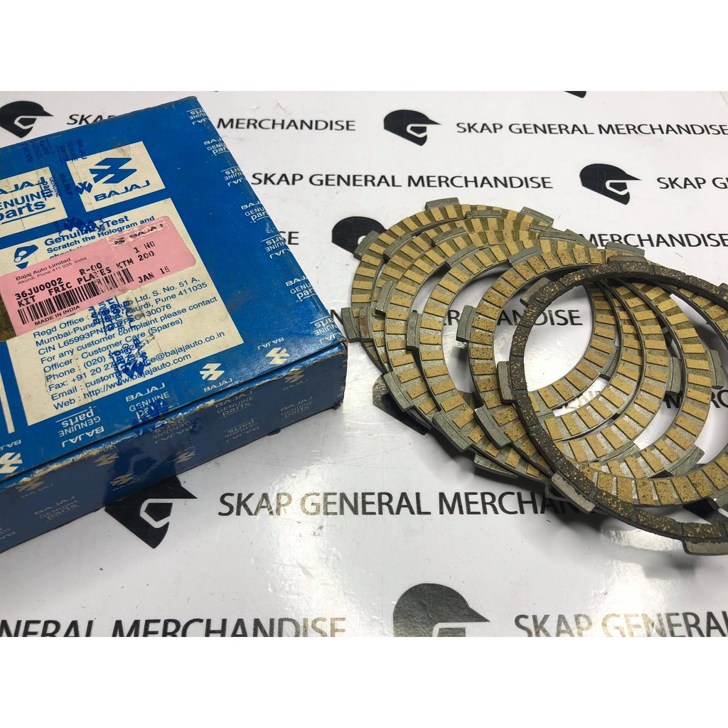 BAJAJ CLUTCH LINING SET ROUSER200NS ( 36JU0002 ) Shopee Philippines