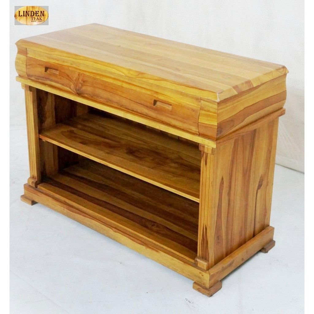 Solid Teak Wood 7001 Tv Cabinet Furniture Goldteakseries