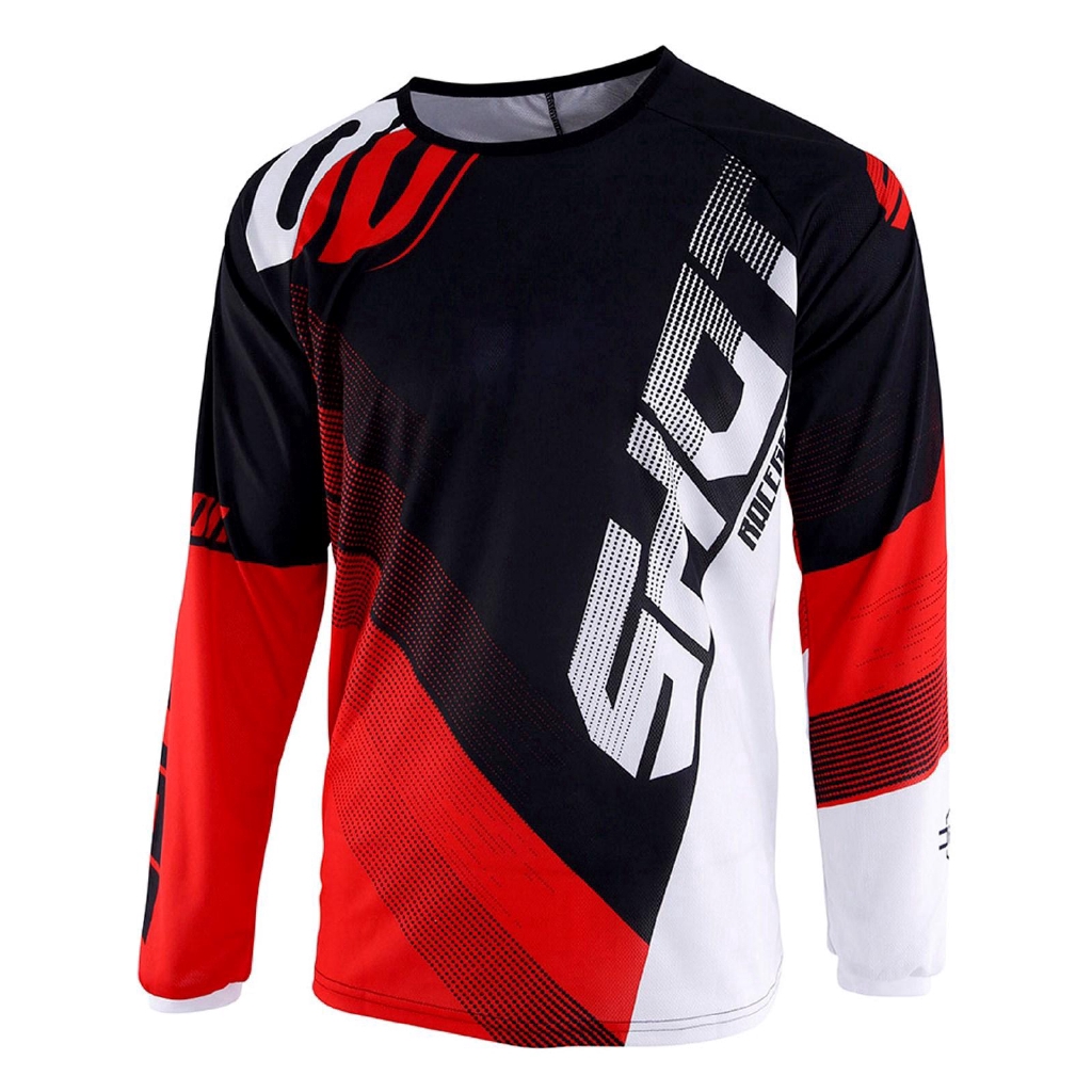 SHOT Pro Motocross Jersey Bicycle Bike Riding Shirt Mountain Bike ...