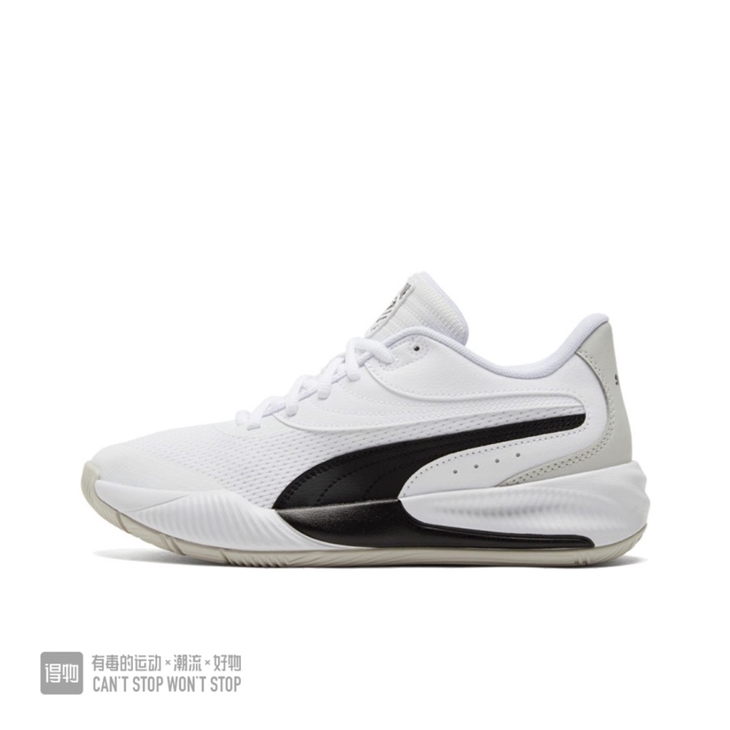 100% Original Puma Triple White Black Basketball Shoes Running Shoes for  Men | Shopee Philippines