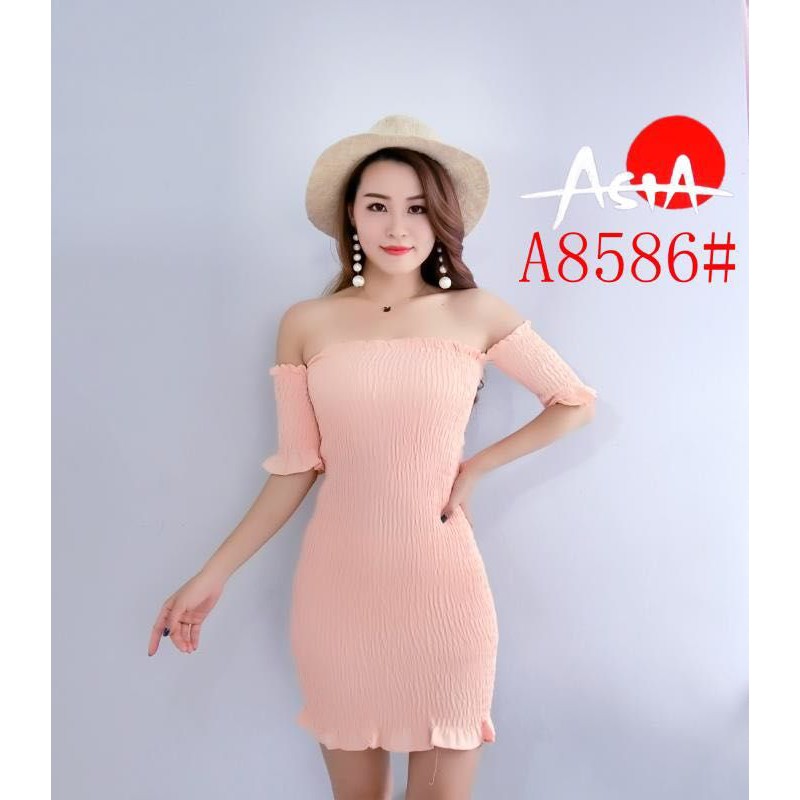 trendy off shoulder dress
