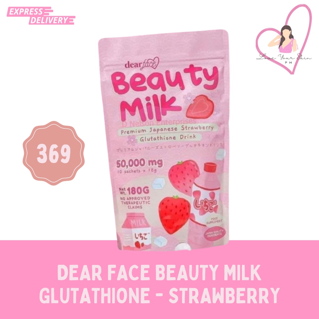 DEAR FACE BEAUTY MILK Shopee Philippines