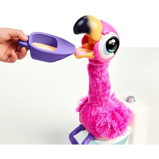 pink flamingo toy that poops