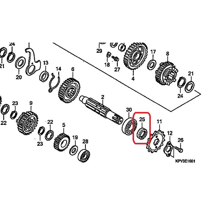 xrm 125 engine