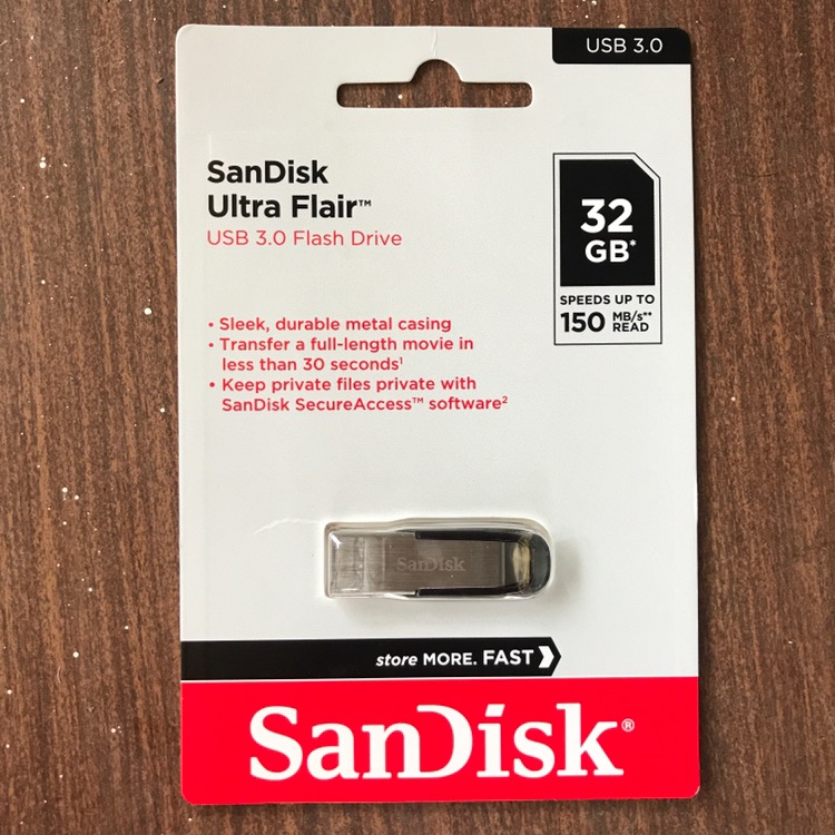 Sandisk SDCZ73-032G-G46 32GB Ultra Flair USB 3.0 Black | Shopee Philippines