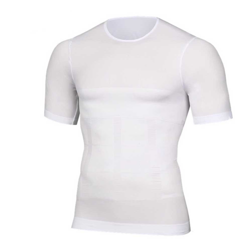 SurePromise Mens Firm Control Slimming Body Shaper Shaping Vest Undershirt