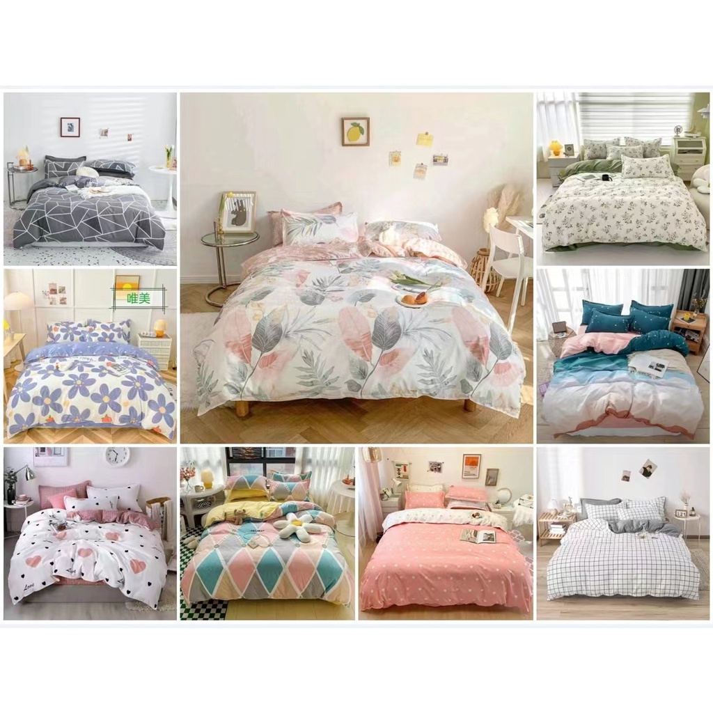 JanieHome Full Garterize Double Queen King Super 4in1 Bedsheet   6eda0a9d3e267d5c1b005a0308037345