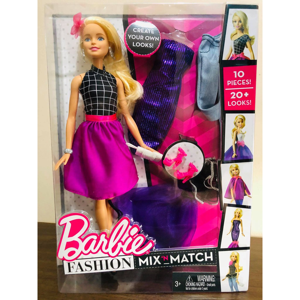 barbie mix n match