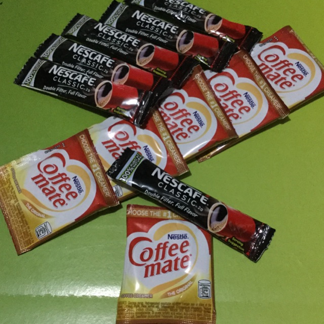 Nescafe stick or Coffee mate sachet ( sold per 6’s) Shopee Philippines