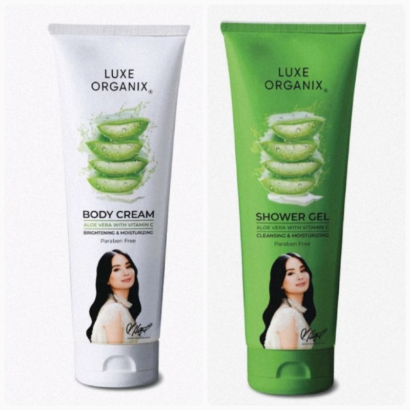 LUXE ORGANIX Aloe Vera Body Cream 230gLUXE ORGANIX Aloe Vera with