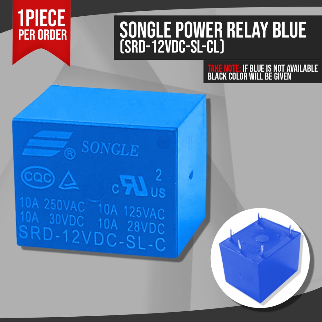 12V DC Power Relay SRD12VDCSLC 12V DC Power Relay PCB Type Shopee Philippines