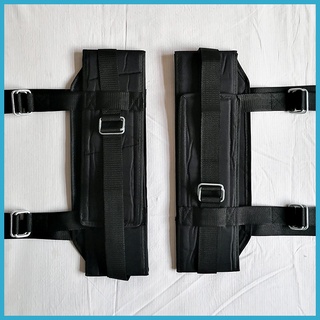 Widened lumbar traction device traction frame household belt pelvic stretcher waist joint protrusion #4