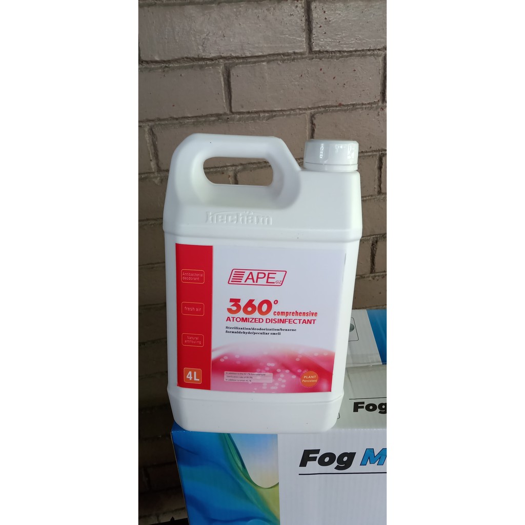 Disinfecting Solution for Fog Machine Machine Atomizer Disinfecting